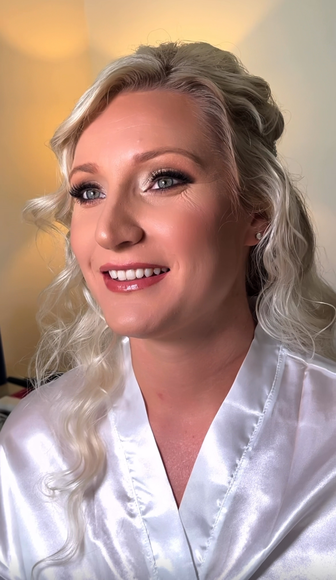 Soft bridal makeup look